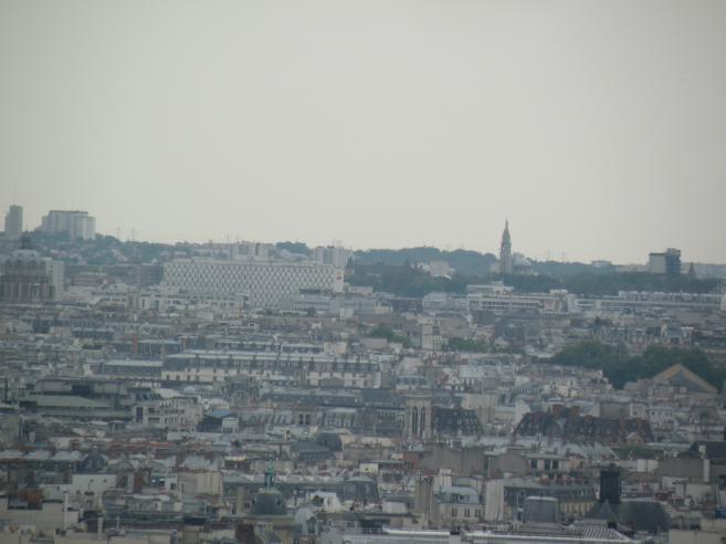  vue de l'Hôtel Marriott depuis Montmartre
